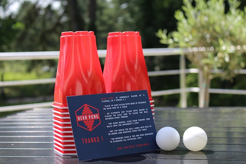 Verres Rouges Américaines Beer Pong